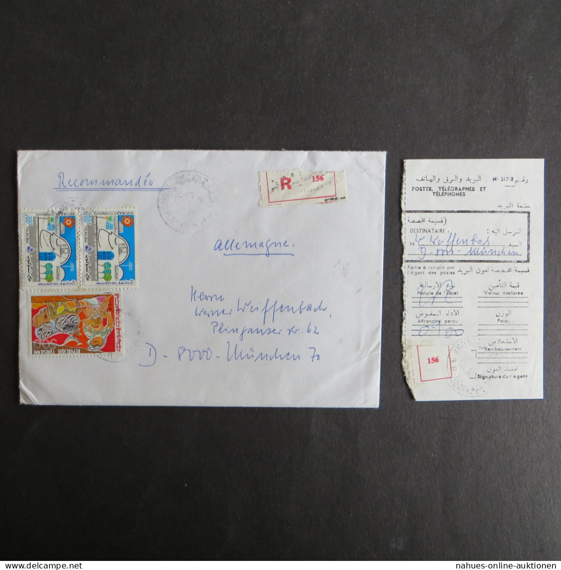 Sammlung Bund München Briefe Incoming Mail Einschreiben + Festpreis 160,00