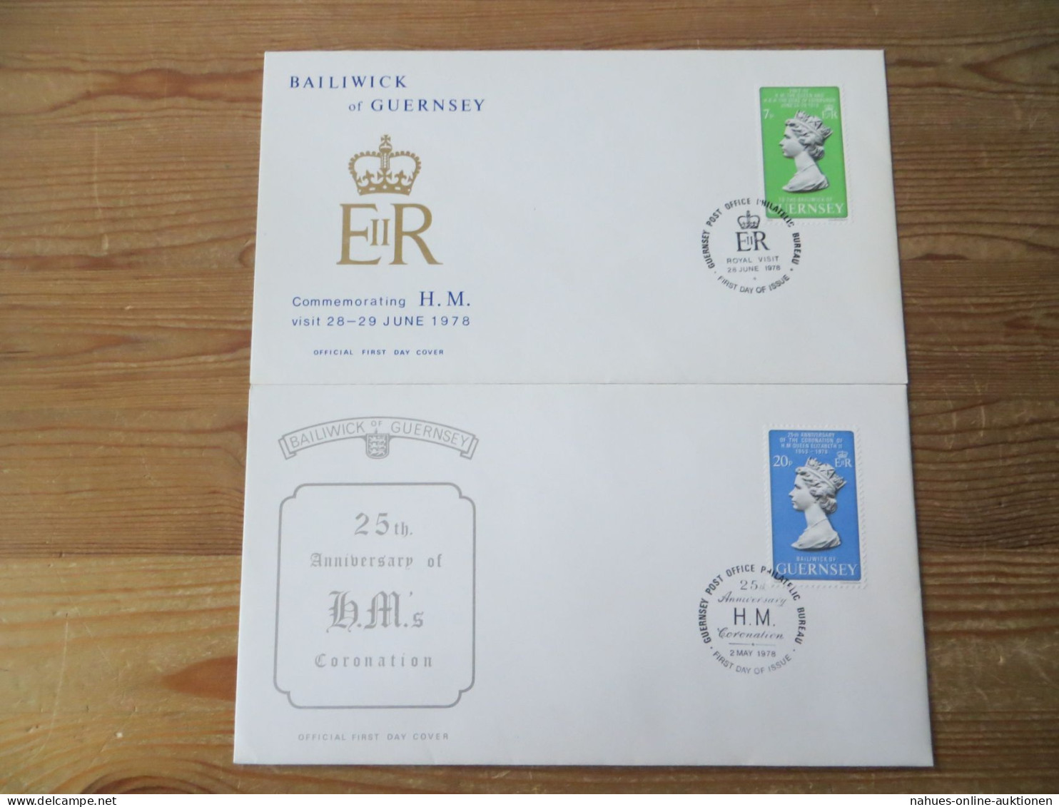 Großbritannien Guernsey Kanalinsel Schöne Briefe Sammlung Mit Festpreis 60,00 - Guernesey