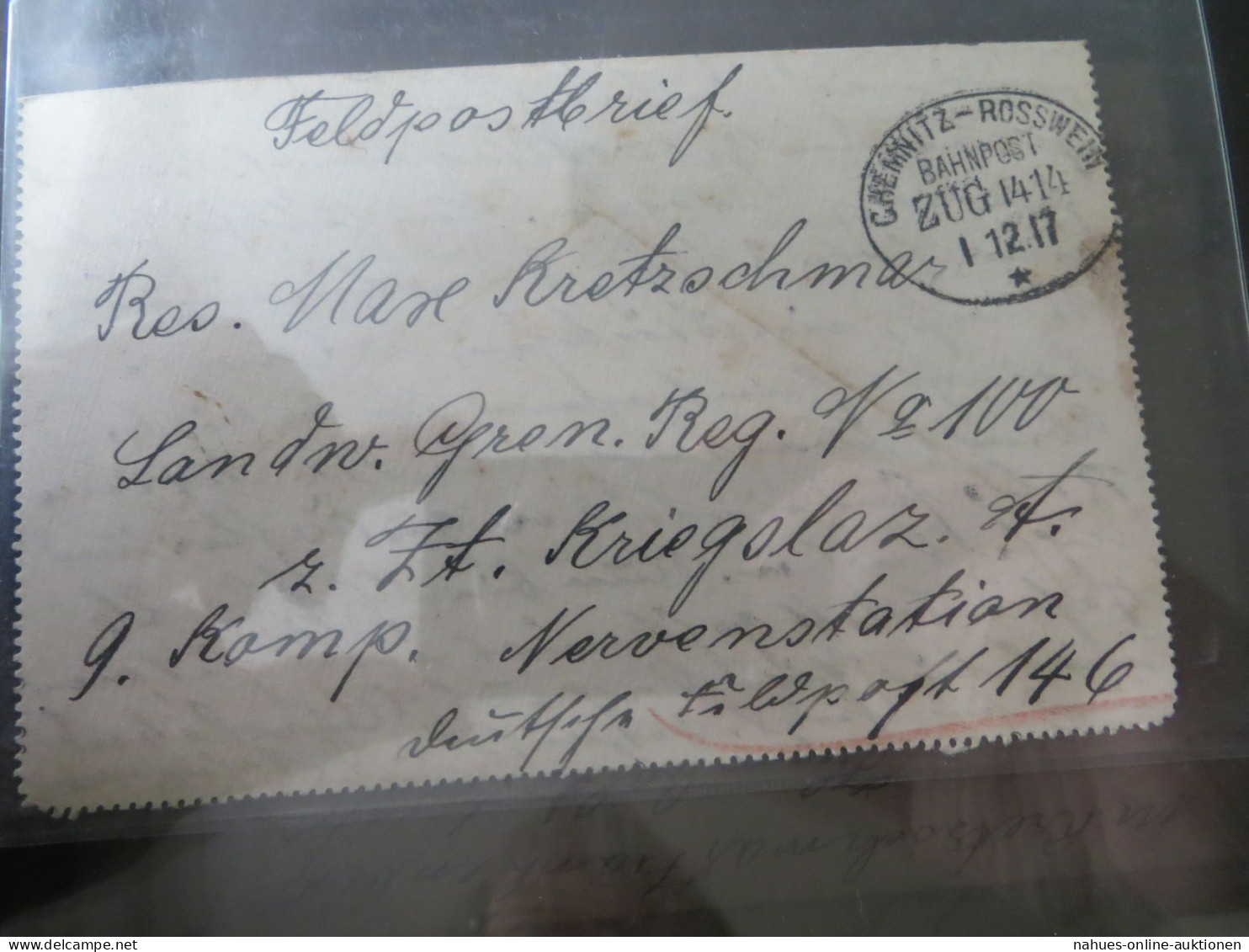 Bahnpost Schöne Nachlass Sammlung Deutsches Reich Ab 1880 Festpreis 70,00 - Used Stamps