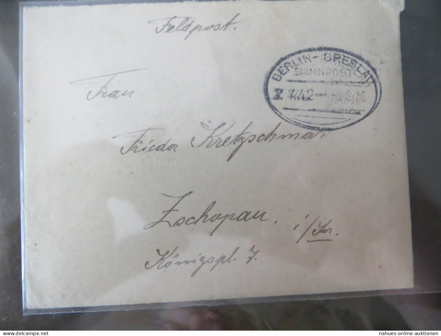 Bahnpost schöne Nachlass Sammlung Deutsches Reich ab 1880 Festpreis 70,00