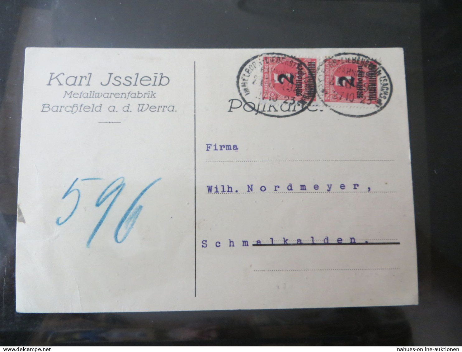 Bahnpost schöne Nachlass Sammlung Deutsches Reich ab 1880 Festpreis 70,00