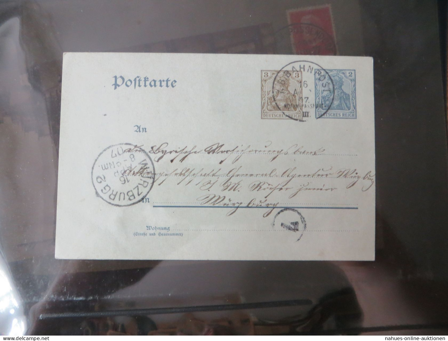 Bahnpost schöne Nachlass Sammlung Deutsches Reich ab 1880 Festpreis 70,00