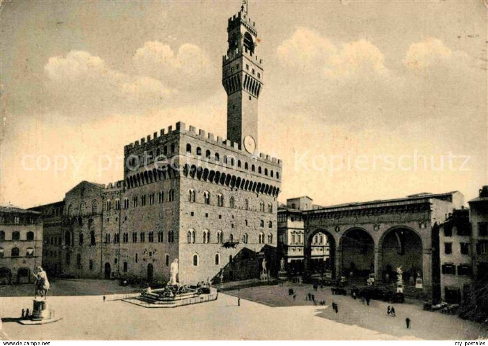 72783480 Firenze Florenz Piazza Della Signoria  - Sonstige & Ohne Zuordnung