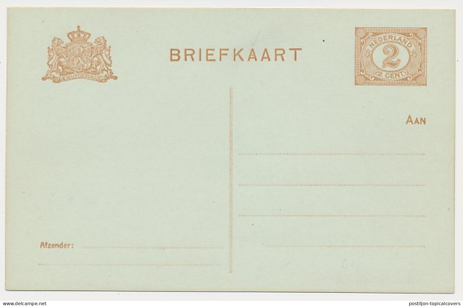 Briefkaart G. 98 - Ganzsachen