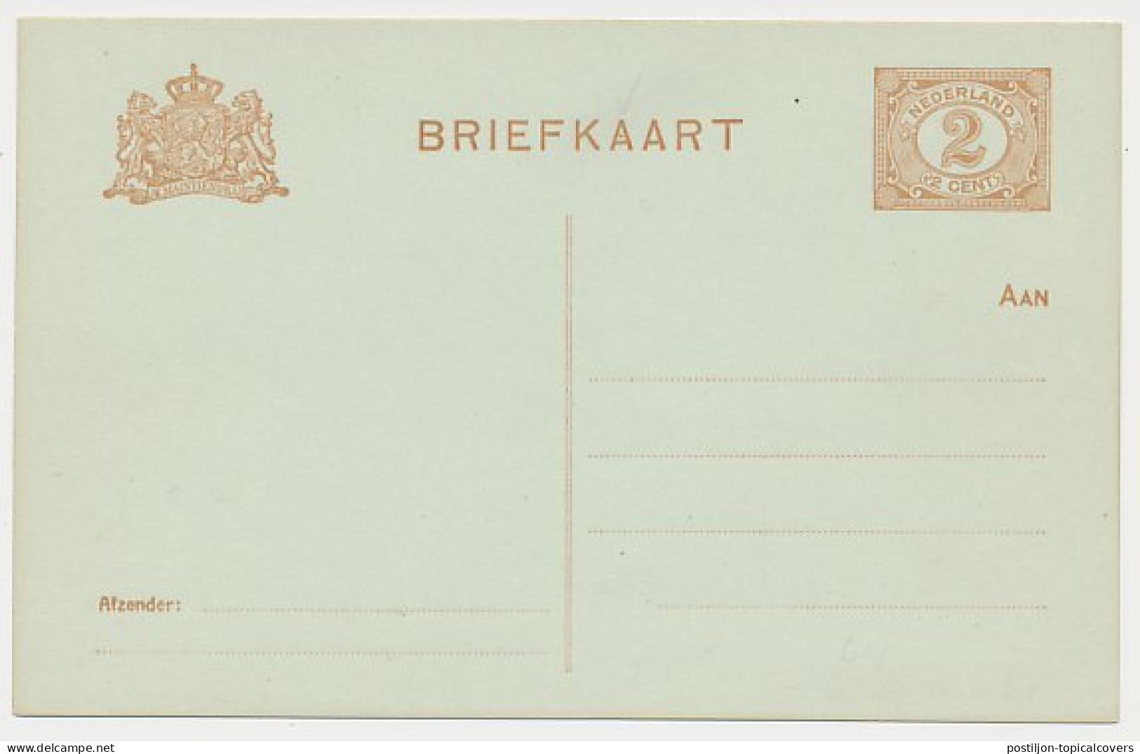 Briefkaart G. 98 - Postal Stationery