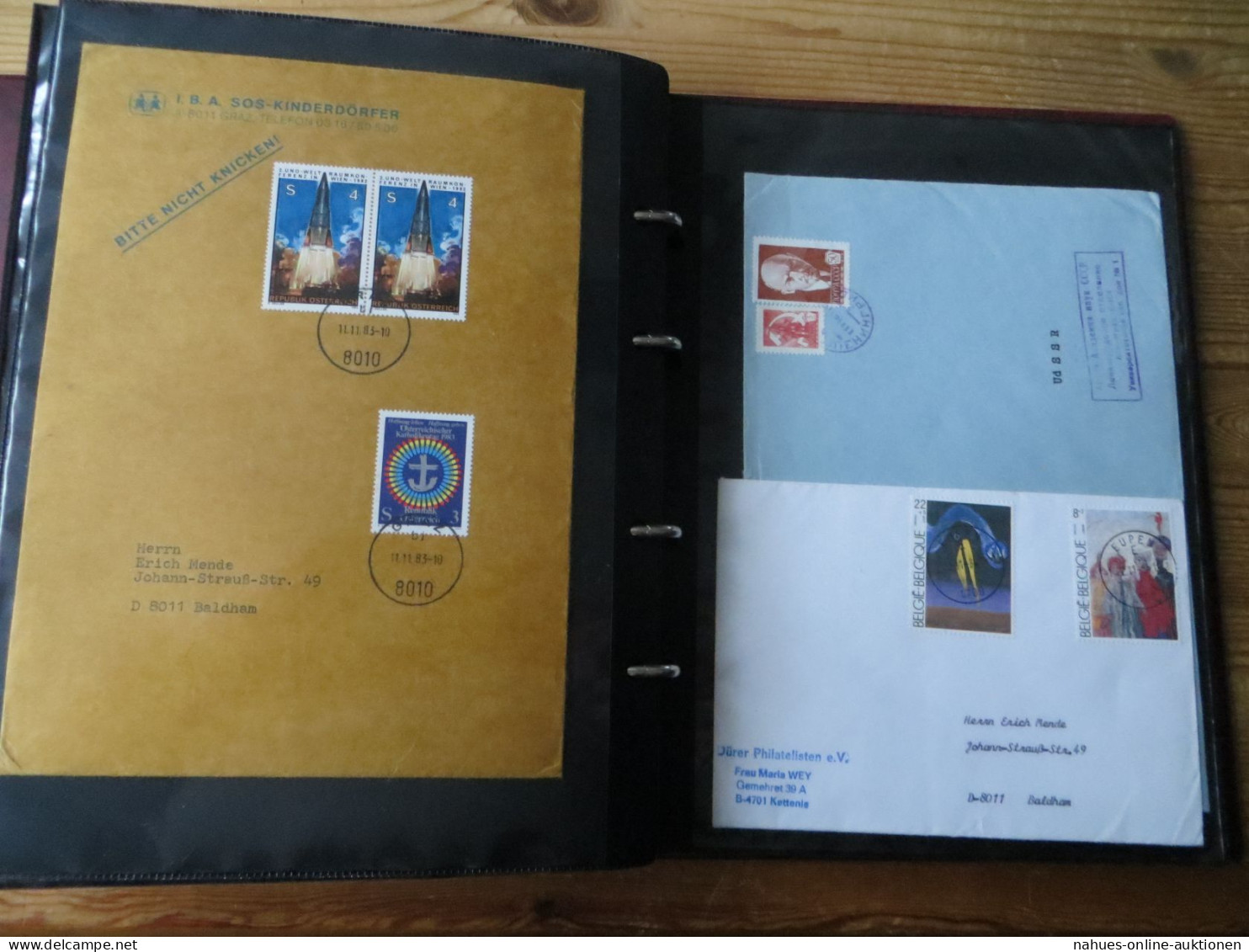 Nachlass gute Sammlung Briefe Europa incl Deutschland 181 Stück Festpreis 130,00