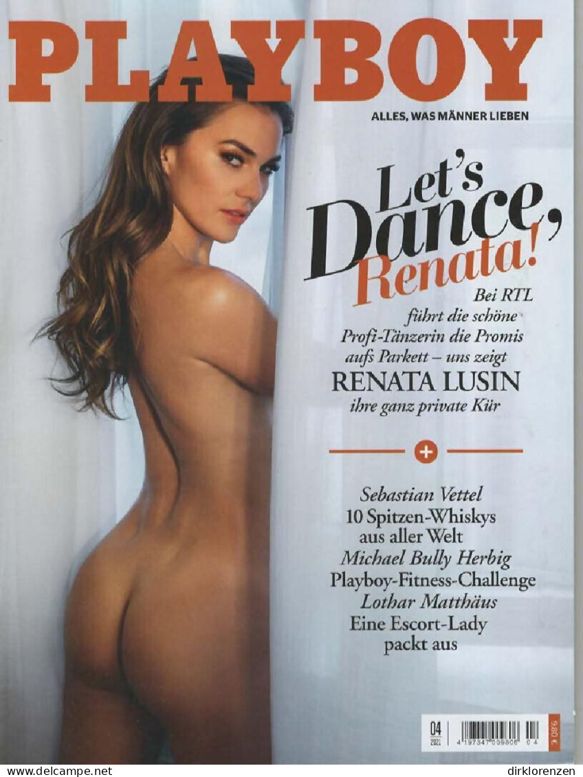 Playboy Magazine Germany 2021-04 Renata Lusin White Cover - Zonder Classificatie