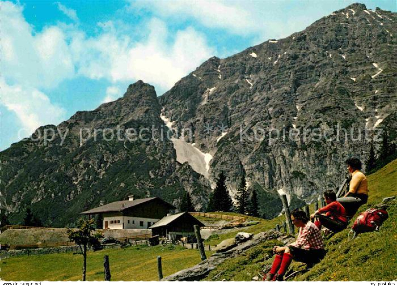 72783466 Stubaital Alpengasthof Pfarrach Alm Mit Ampferstein Stubaital - Autres & Non Classés