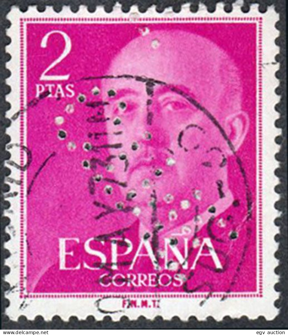 Madrid - Perforado - Edi O 1158 - "CTNE." (Telefónica) - Used Stamps