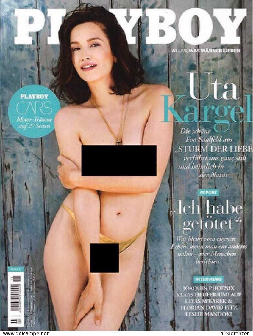 Playboy Magazine Germany 2019-11 Uta Kargel - Non Classés