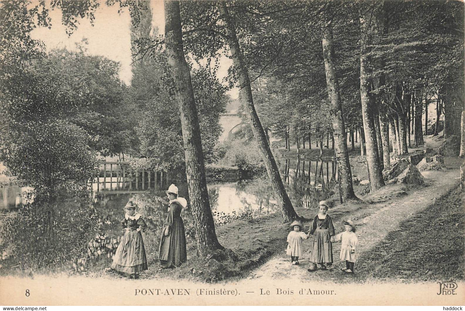 PONT AVEN : LE BOIS D'AMOUR - Pont Aven
