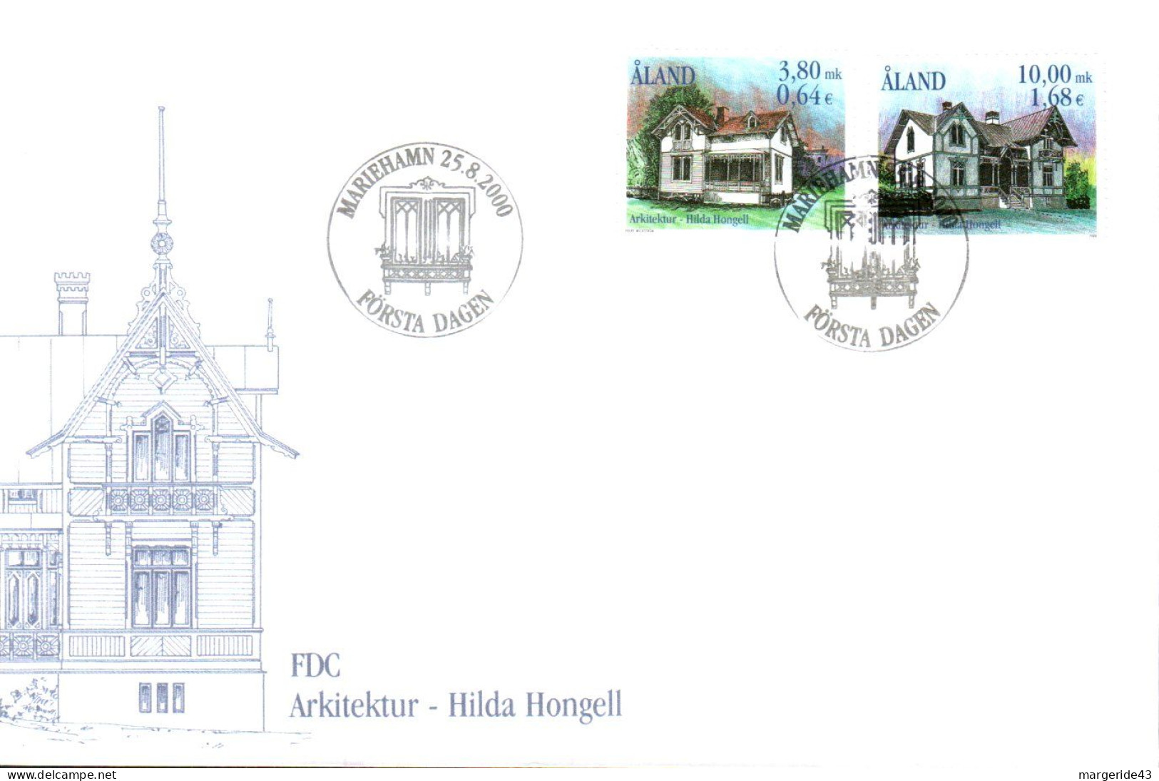 ALAND FDC 2000  ARCHITECTURE - Aland