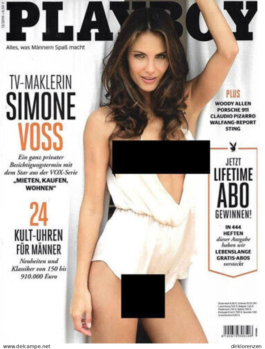 Playboy Magazine Germany 2016-12 Simone Voss - Zonder Classificatie