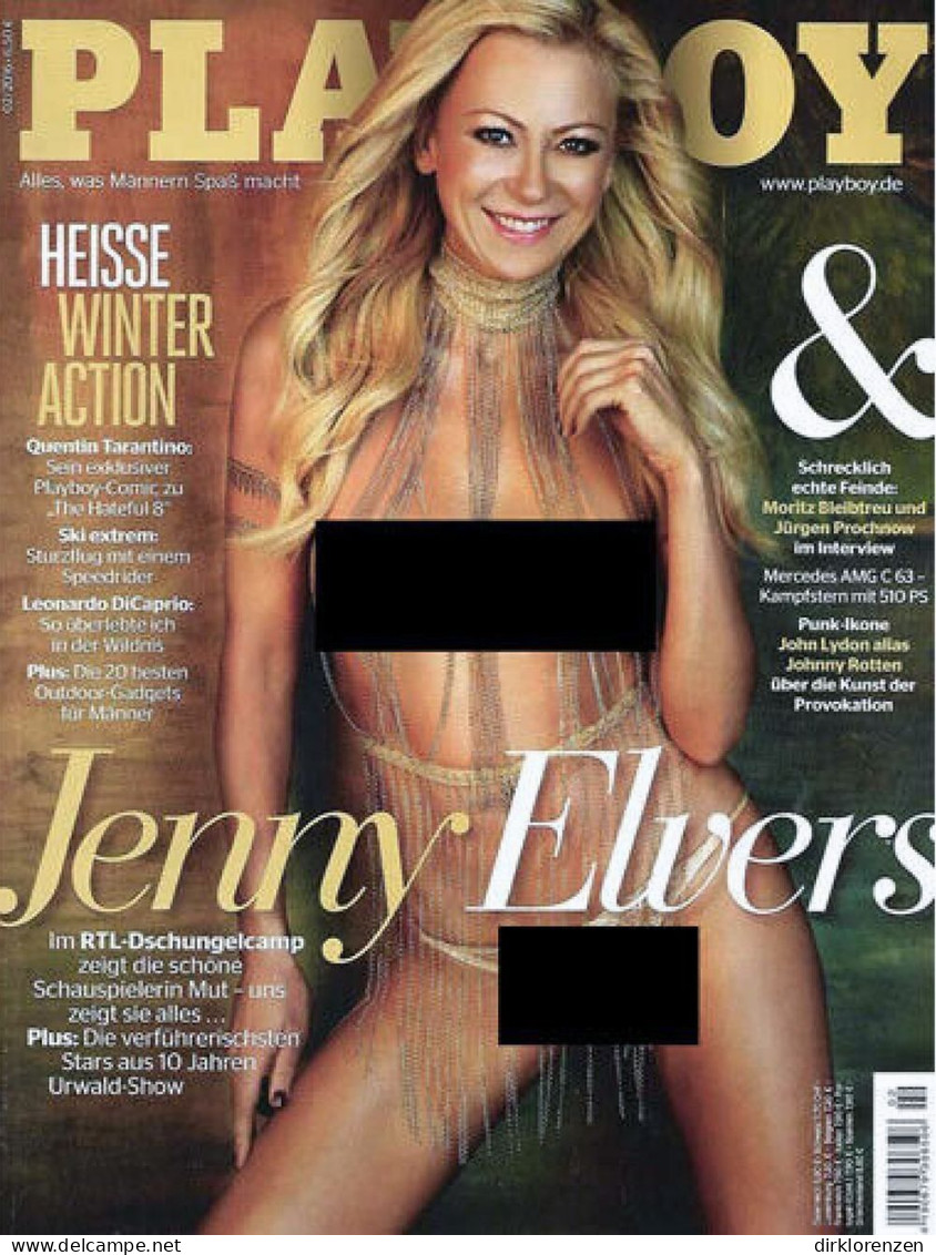 Playboy Magazine Germany 2016-02 Jenny Elers - Non Classés