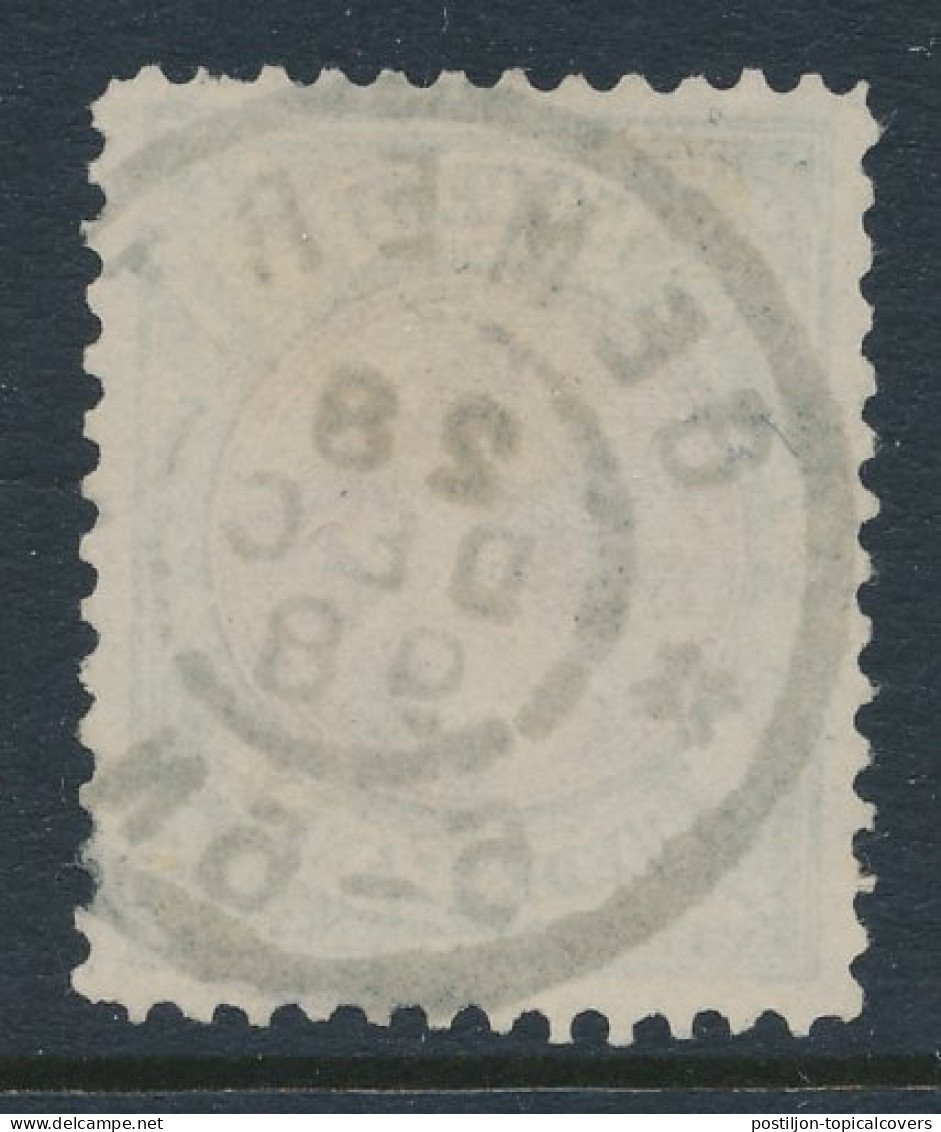 Grootrondstempel Gemert 1898 - Emissie 1896 - Poststempels/ Marcofilie