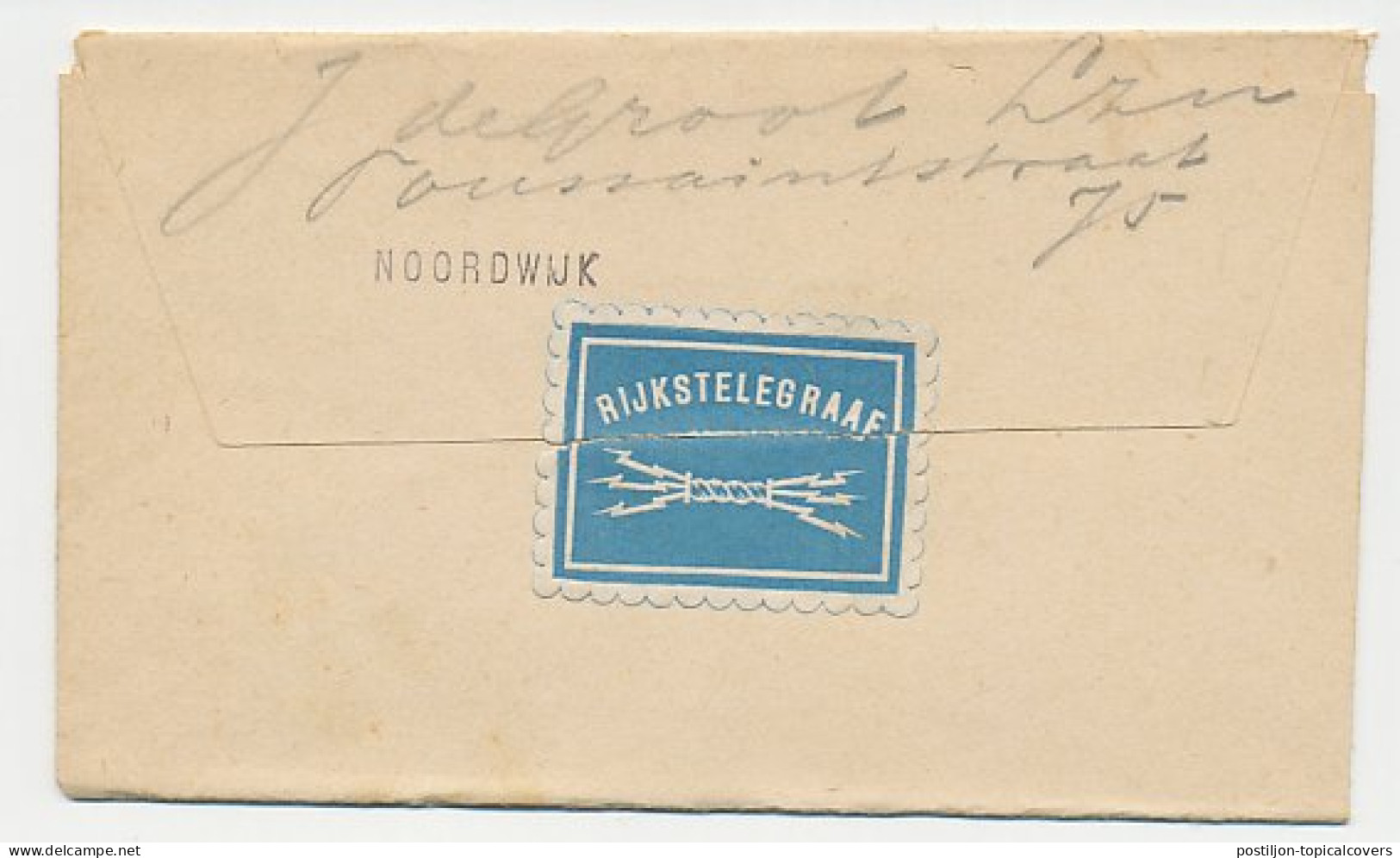 Telegram Amsterdam - Noordwijk 1915 - Non Classificati