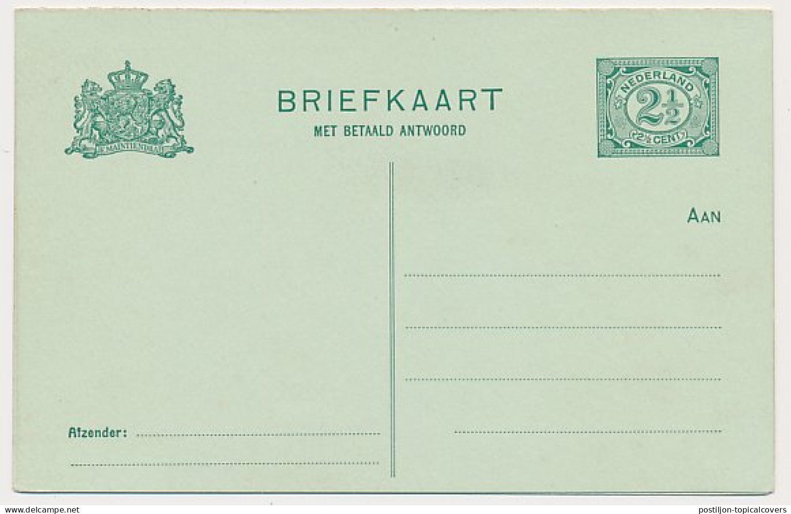Briefkaart G. 81 I - Postal Stationery