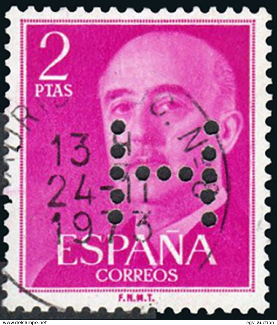 Madrid - Perforado - Edi O 1158 - "H" (Librería) - Usati