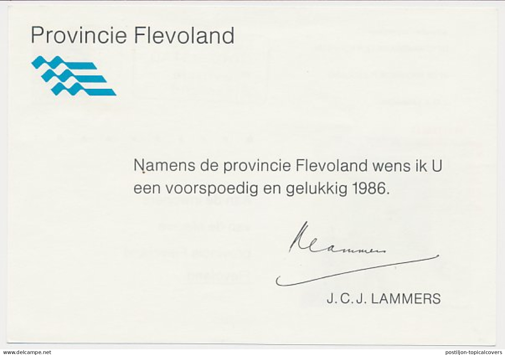 Briefkaart G. 363 Particulier Bedrukt Zwolle 1986 - Ganzsachen