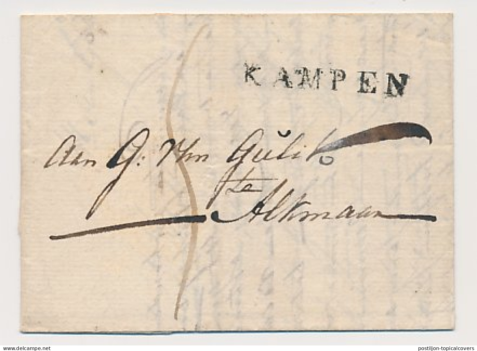 Kampen - Alkmaar 1819 - ...-1852 Préphilatélie