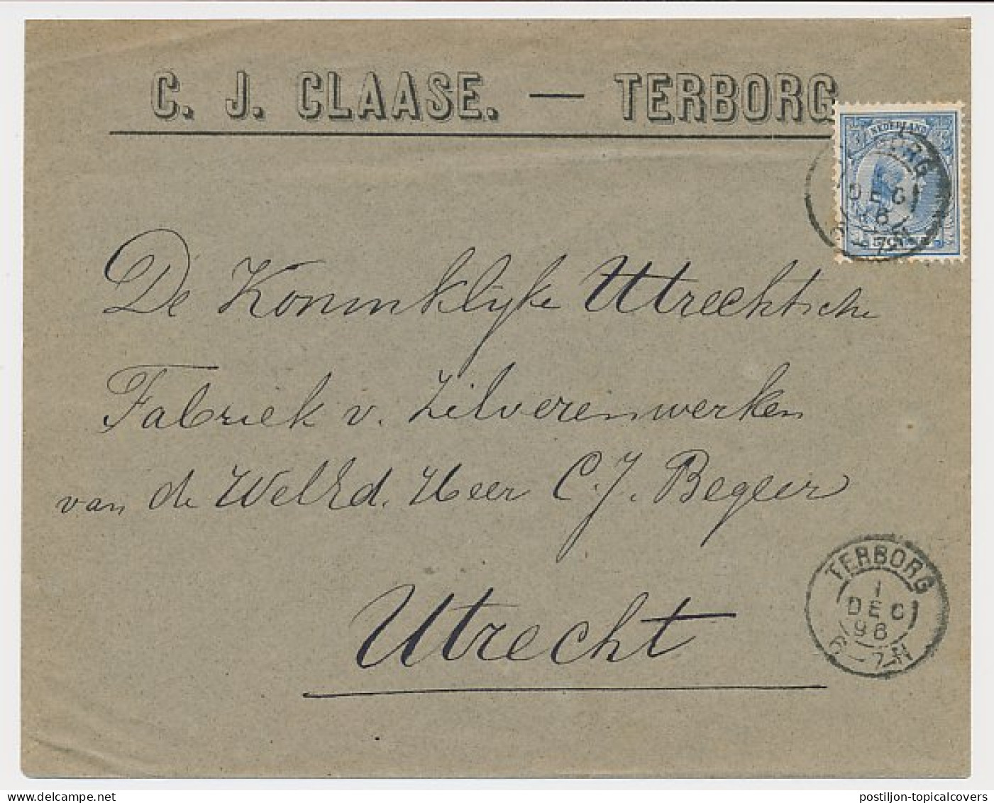 Firma Envelop Terborg 1896 - Unclassified