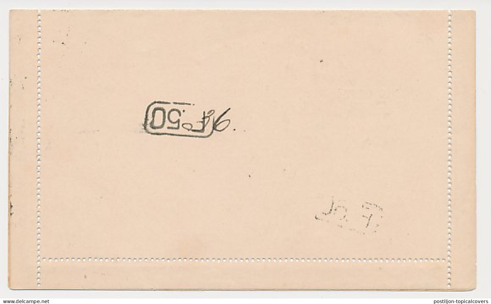 Postblad G. 9 Y Locaal Te Den Haag 1905 - Postal Stationery