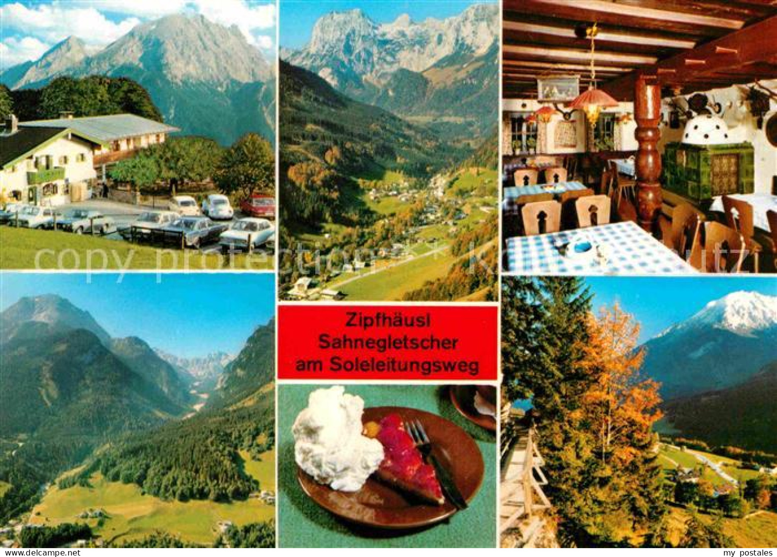 72783362 Ramsau Berchtesgaden Berggasthof Pension Zipfhaeusl Sahnegletscher Mit  - Berchtesgaden