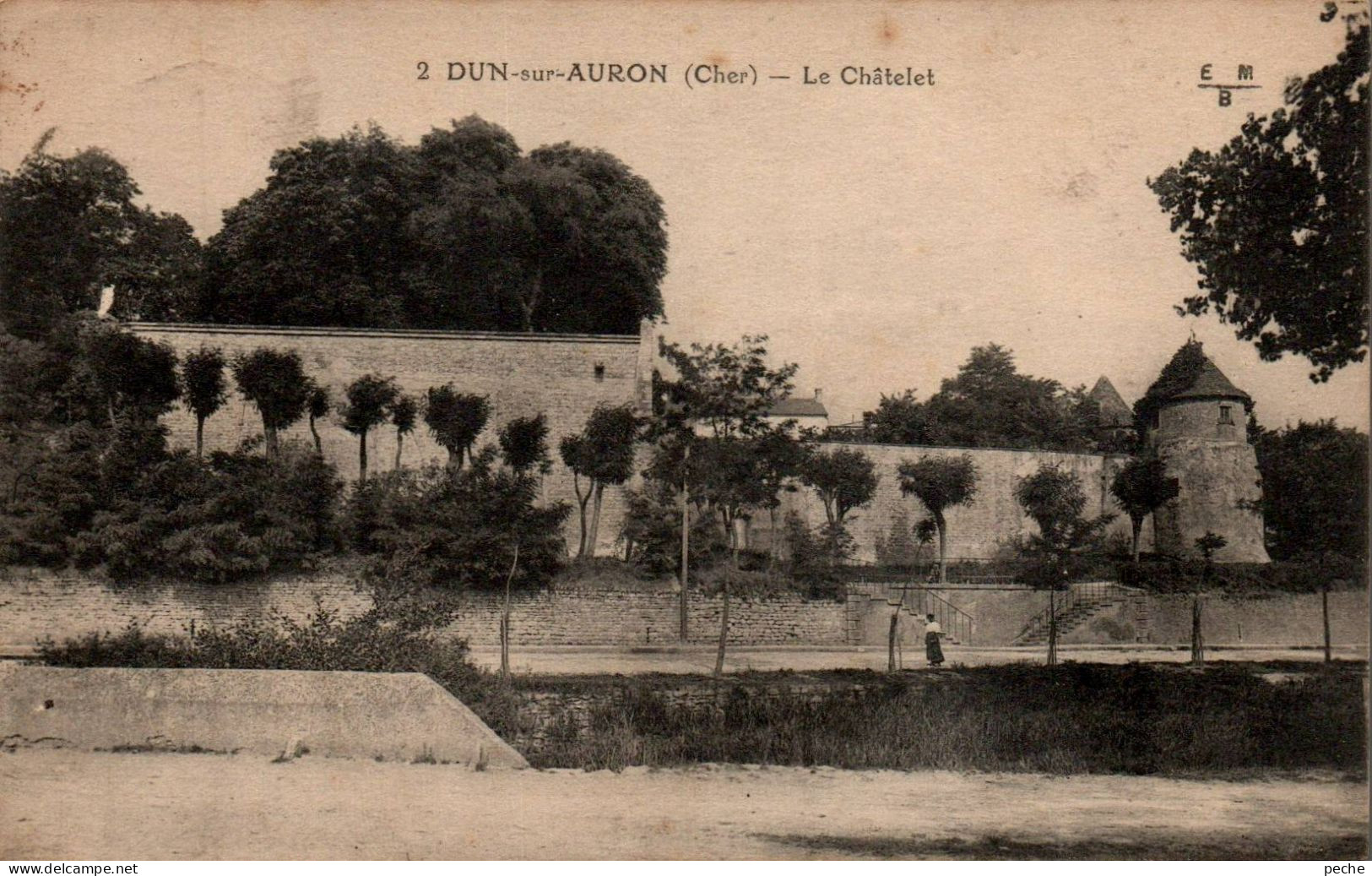 N°2531 W -cpa Dun Sur Auron -le Châtelet- - Dun-sur-Auron