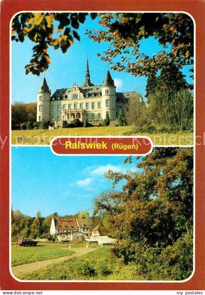 72783299 Ralswiek Schloss Jetzt Feierabendheim Am Jasmunder Bodden Ralswiek - Andere & Zonder Classificatie