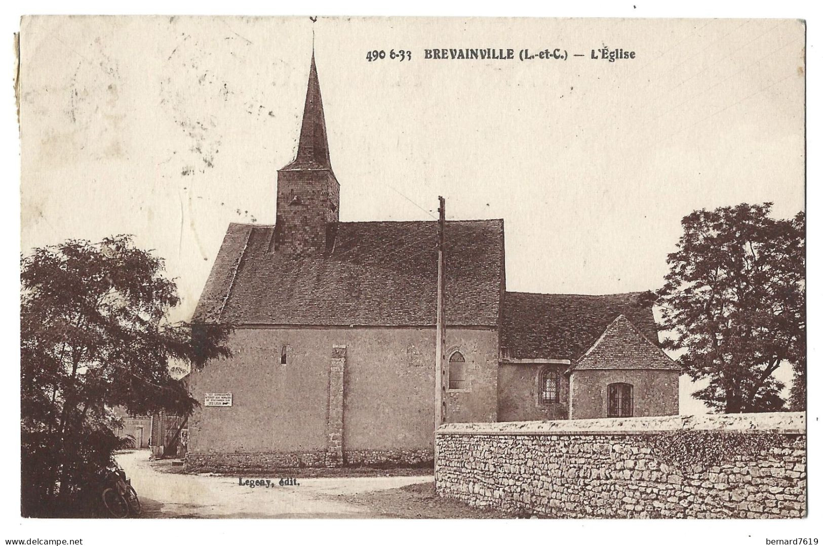 41 Brevainville - L'eglise - Autres & Non Classés