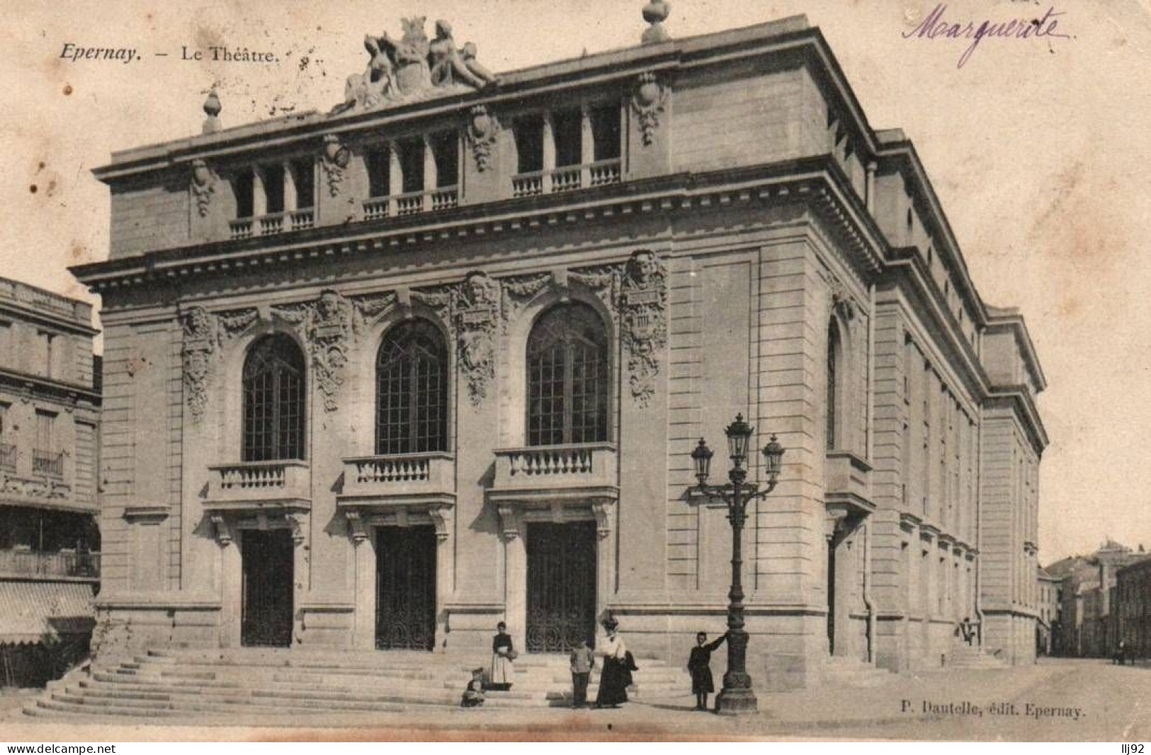 CPA 51 - EPERNAY (Marne) - Le Théâtre - Epernay