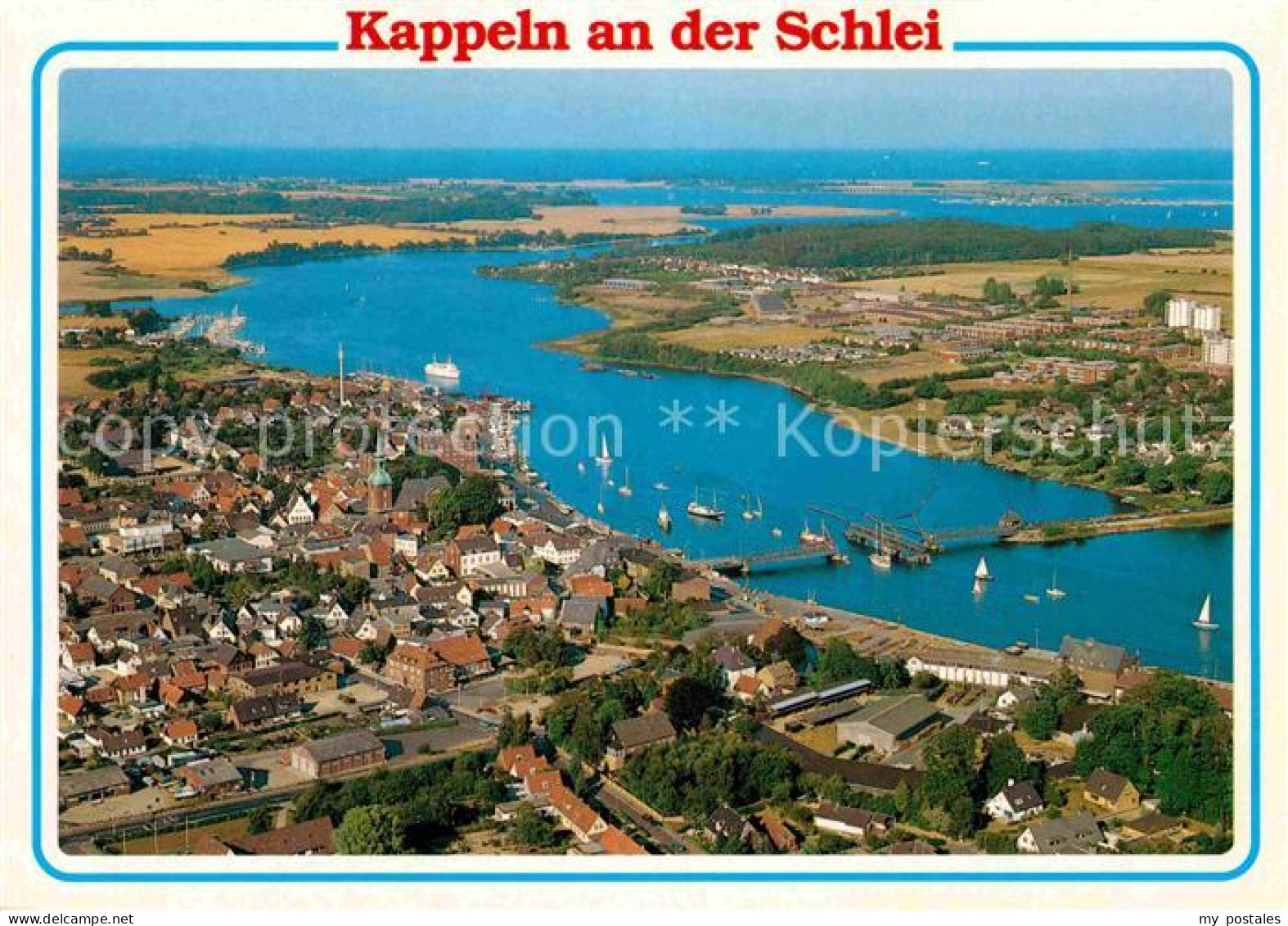 72783231 Kappeln Schlei Fliegeraufnahme Ellenberg - Kappeln / Schlei