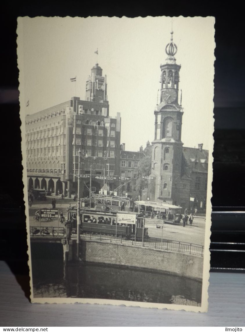 POSTCARD AMSTERDAM FLOWER MARKET AK CPA - Amsterdam