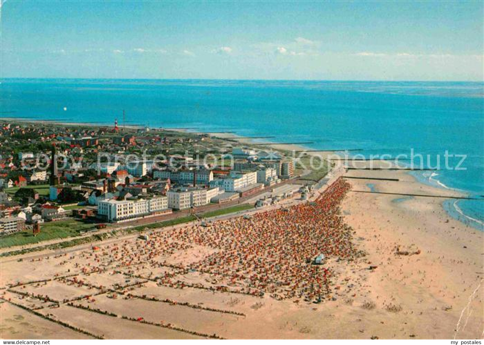 72782891 Borkum Nordseebad Fliegeraufnahme Borkum - Borkum