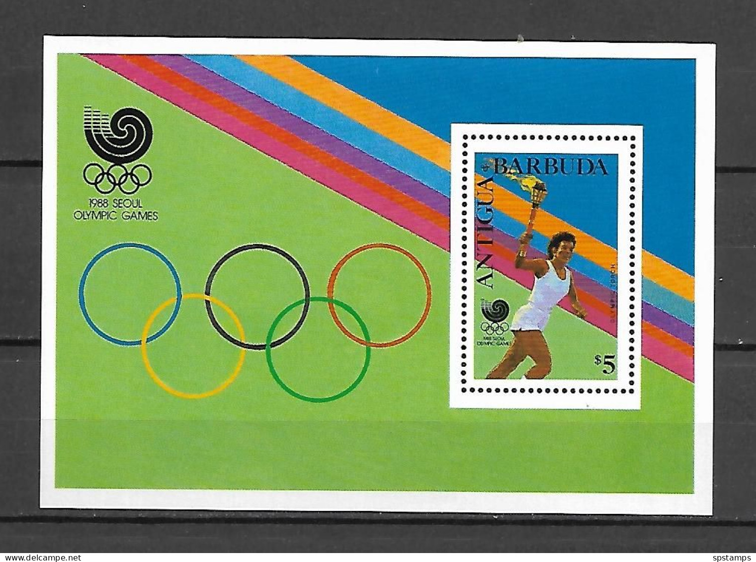 Antigua & Barbuda 1988 Olympic Games SEOUL MS MNH - Zomer 1988: Seoel