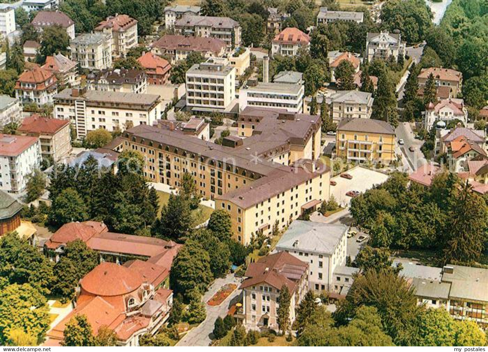 72782865 Bad Reichenhall Klinik Der LVA Niederbayern Fliegeraufnahme Bad Reichen - Bad Reichenhall