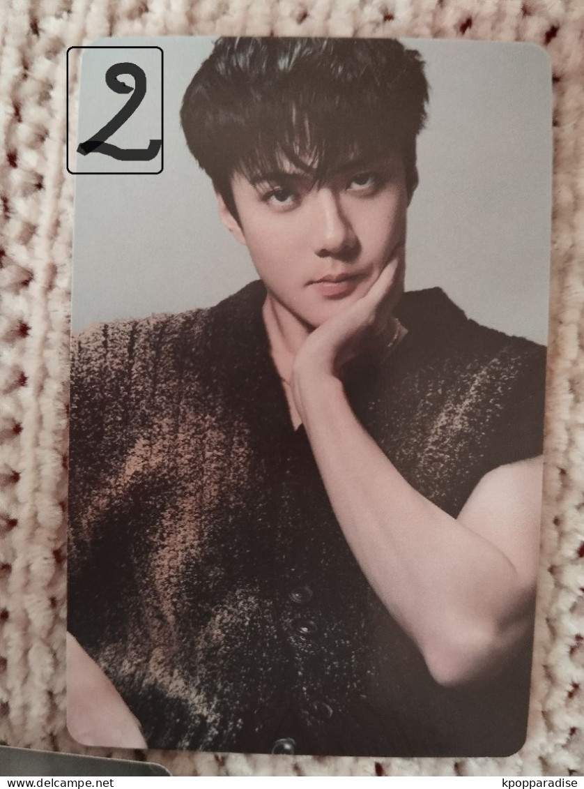 Photocard K POP Au Choix  EXO 2024 Season's Greetings Sehun - Andere & Zonder Classificatie