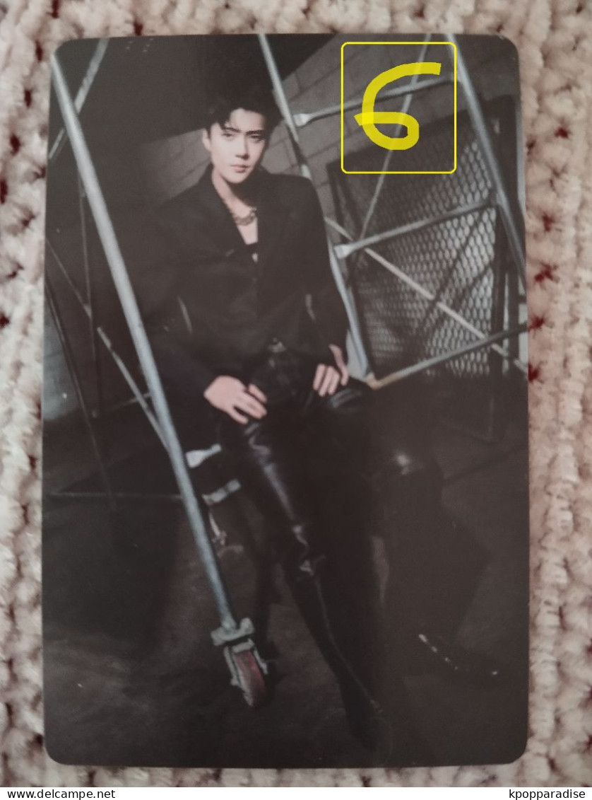 Photocard K POP au choix  EXO 2024 Season's greetings Sehun