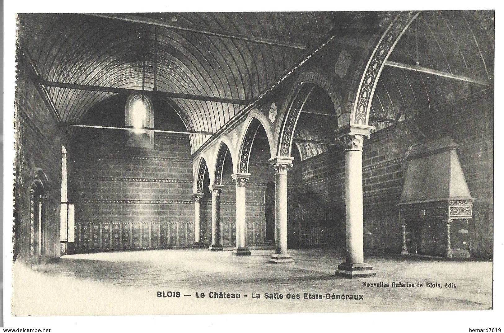 41  Blois -  Le Chateau - La Salle Des Etats Generaux - Blois