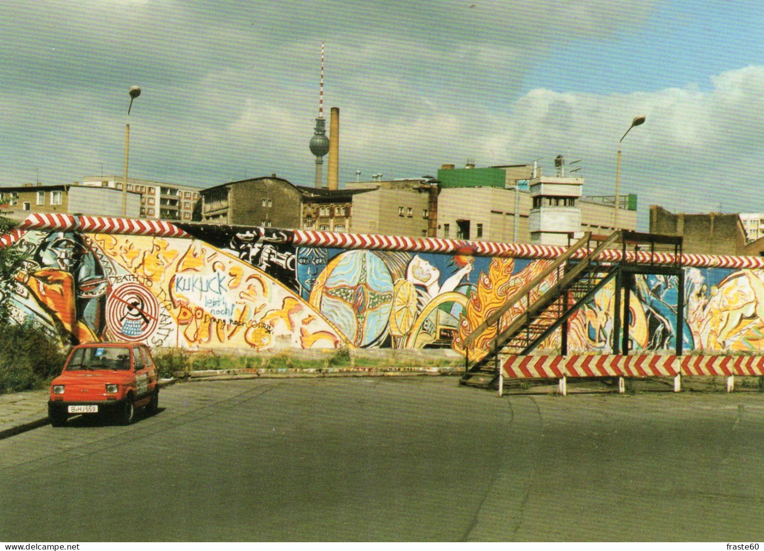 Berlin - Mauer An Der Luckauer Strasse - Berlijnse Muur