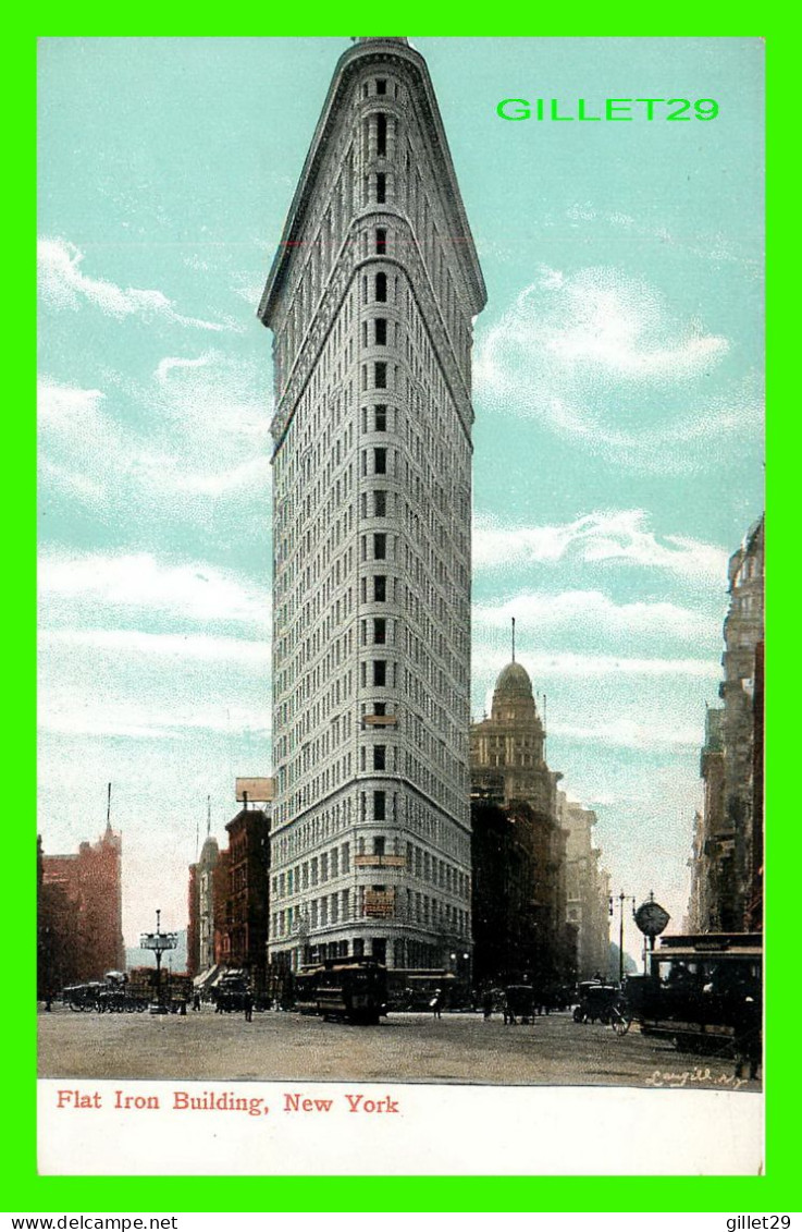 NEW YORK CITY, NY - FLAT IRON BUILDING -  THE VALENTINE & SONS PUBLISHING CO LTD - - Otros Monumentos Y Edificios