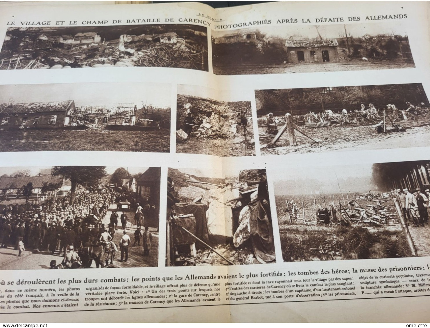 MIROIR 15/D AMADE/HET SAS/CARENCY/BERNSTORFF/ FURNES/BOIS LE PRETRE /MAHOMETANS/GAZ ASPHYXIANTS /MILAN - 1900 - 1949