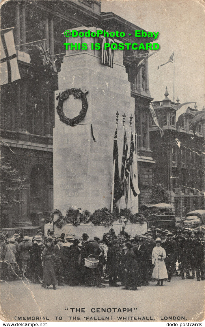 R359179 London. Whitehall. The Cenotaph. Memorial To The Fallen. Valentine - Other & Unclassified