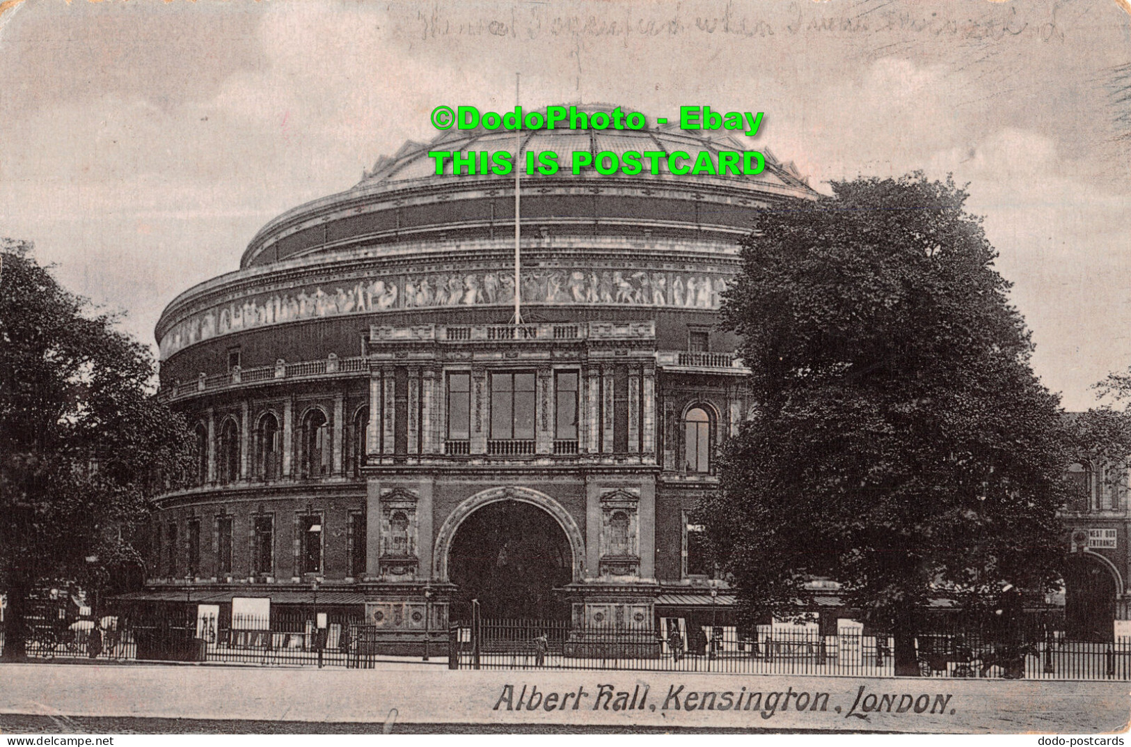 R358854 London. Kensington. Albert Hall. No. 504. 1905 - Other & Unclassified