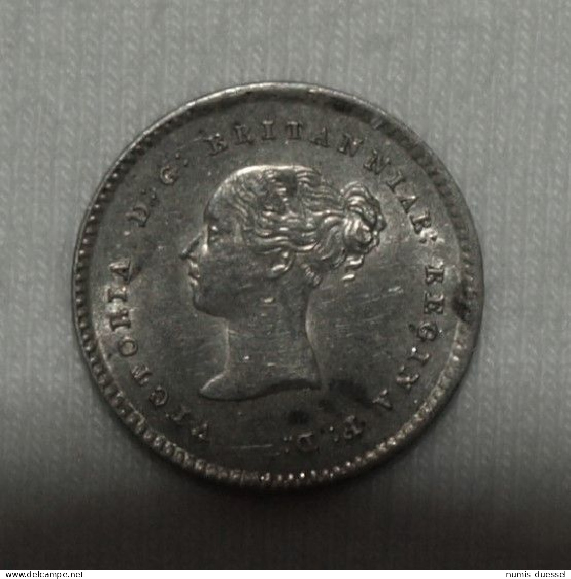 Silber/Silver Prooflike Maundy Großbritannien/Great Britain Victoria Young Head, 1838, 2 Pence UNC - Maundy Sets & Gedenkmünzen