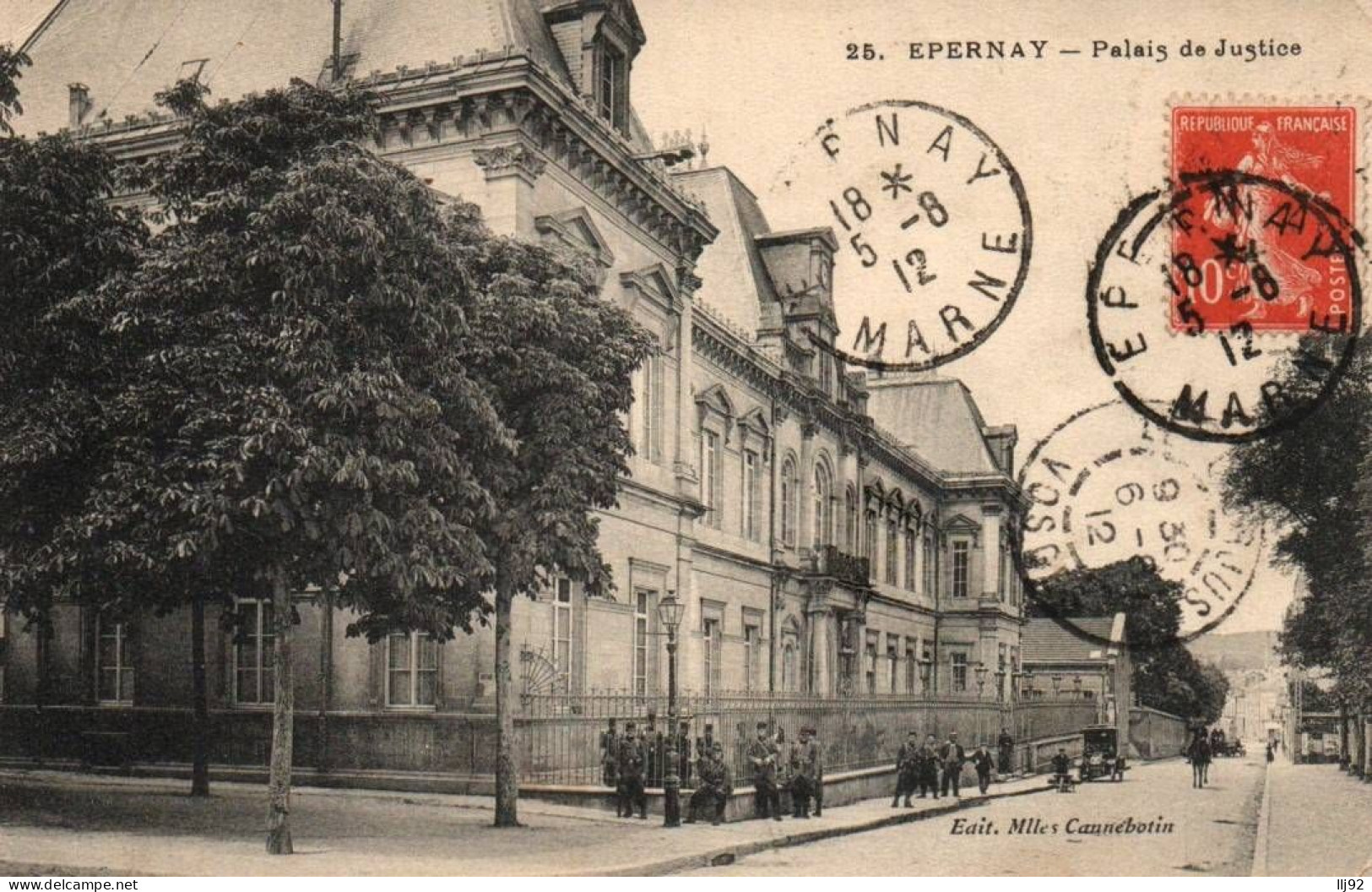 CPA 51 - EPERNAY (Marne) - 25.Palais De Justice - Epernay