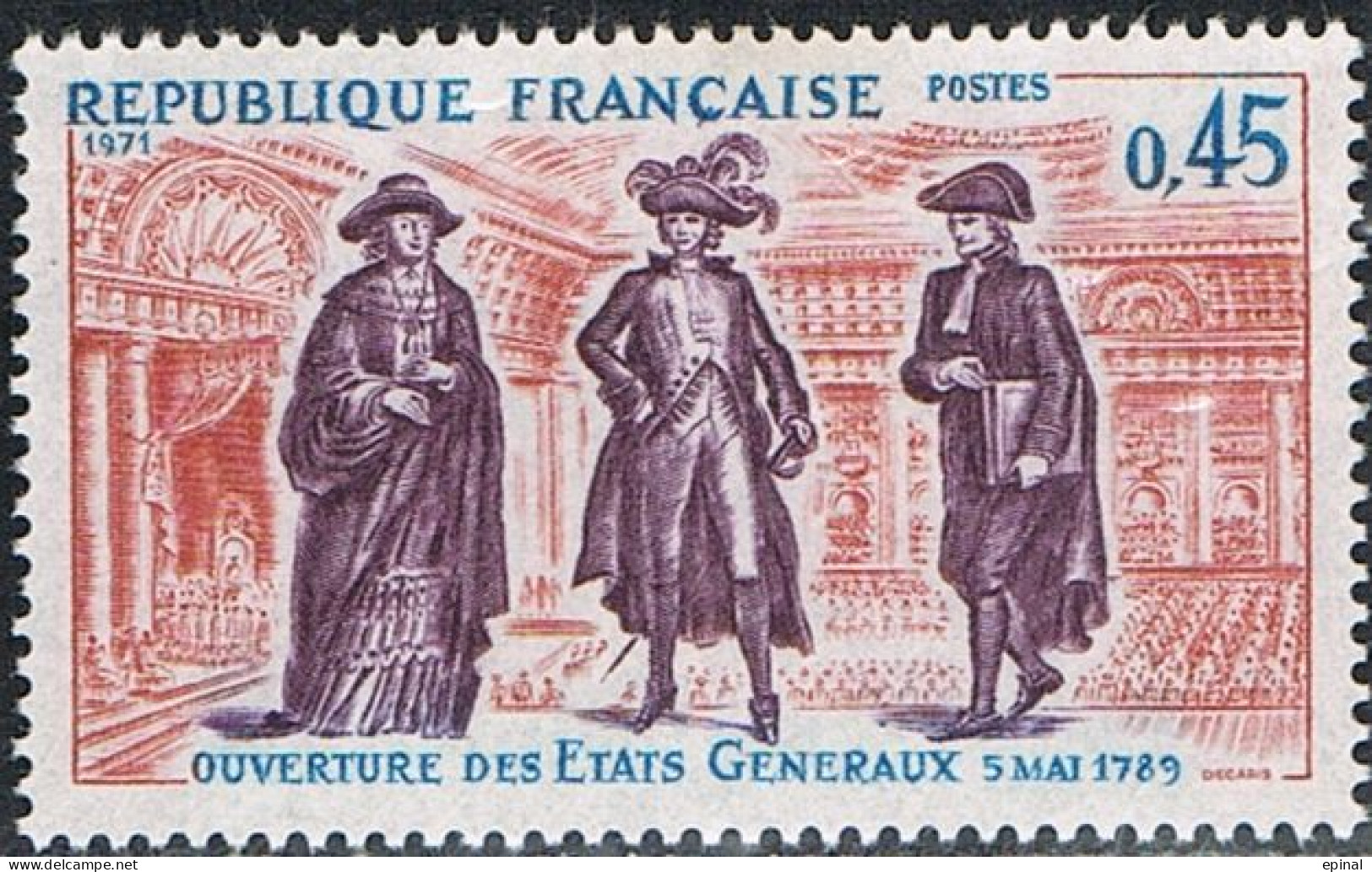FRANCE : N° 1678 ** (Histoire De France : Etats Généraux) - PRIX FIXE - - Nuovi