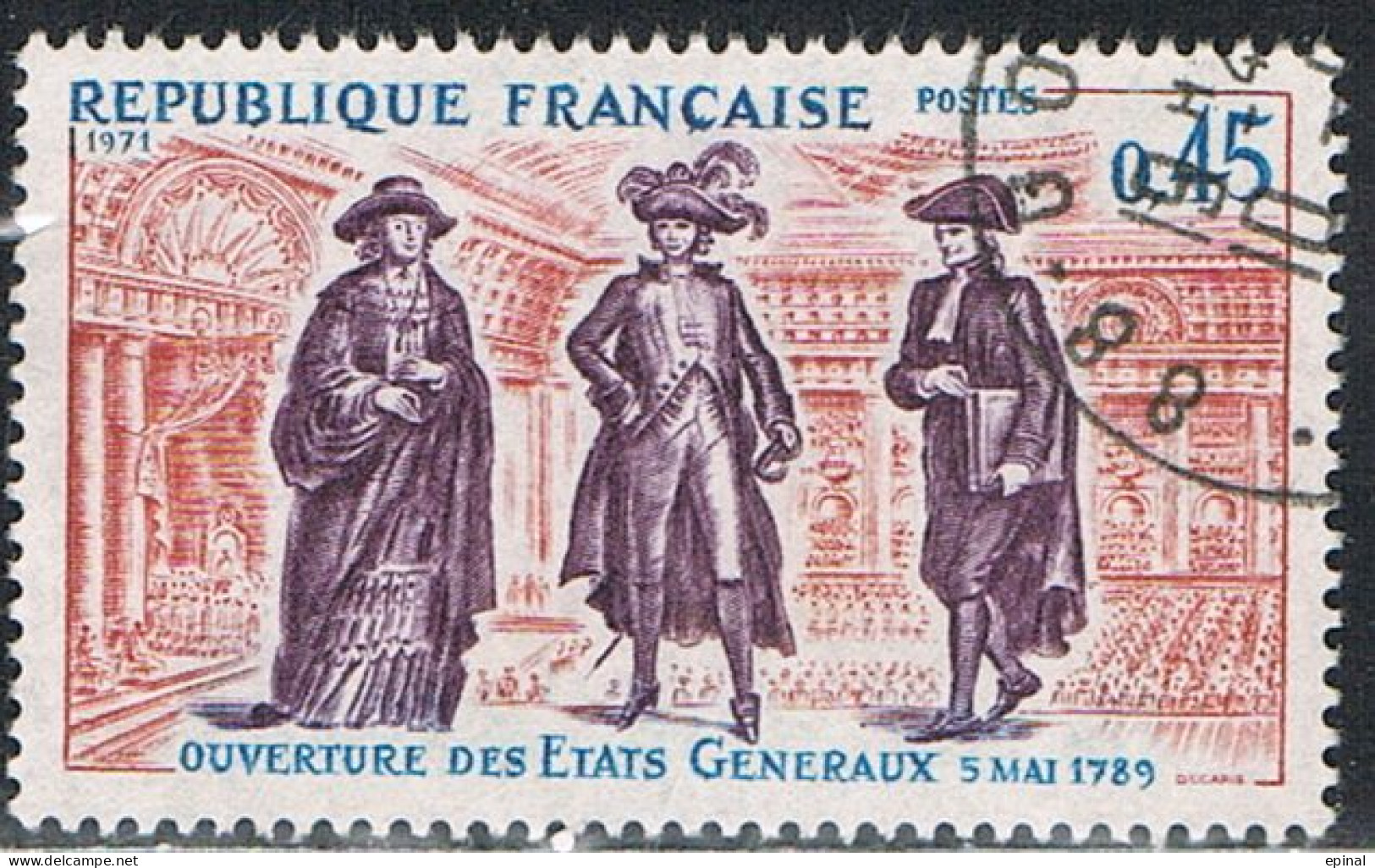 FRANCE : N° 1678 Oblitéré (Histoire De France : Etats Généraux) - PRIX FIXE - - Oblitérés