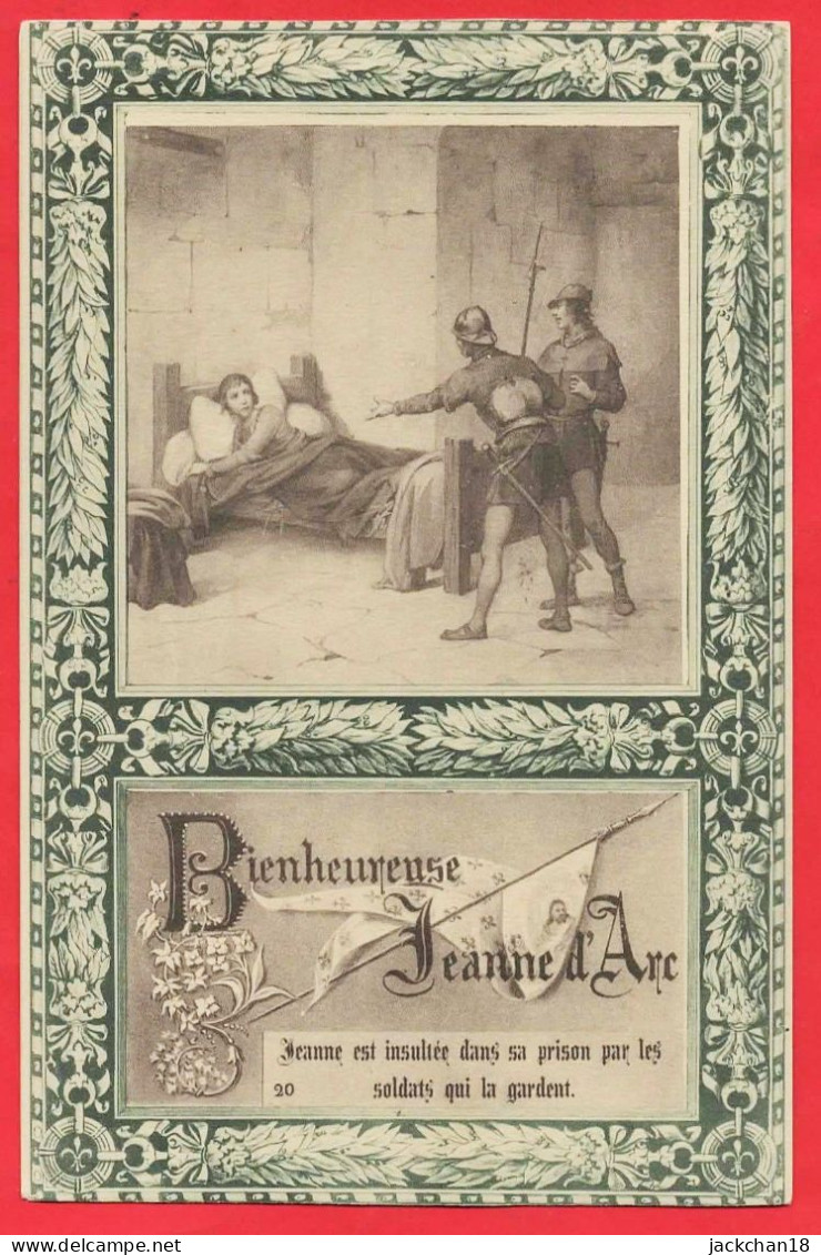 -- BIENHEUREUSE JEANNE D'ARC / LOT DE 25 CPA de l'HISTOIRE de JEANNE D'ARC / Série complète --