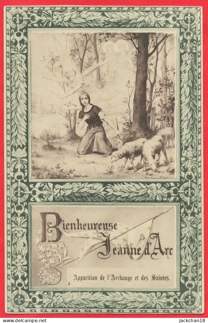 -- BIENHEUREUSE JEANNE D'ARC / LOT DE 25 CPA de l'HISTOIRE de JEANNE D'ARC / Série complète --